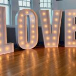 Brighten Every Celebration with the Dazzling Charm of Large Light-Up Letters