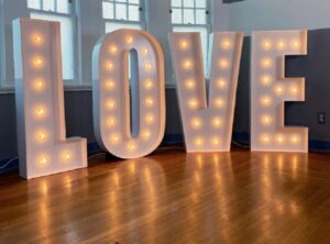 Brighten Every Celebration with the Dazzling Charm of Large Light-Up Letters